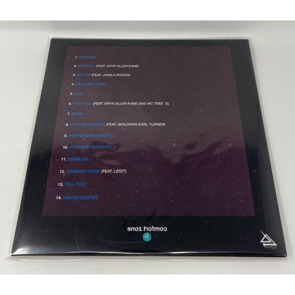 Saba Signed "ComfortZone" 10 Year Anniversary Vinyl Record Marbles Edition LP - Picture 7 of 8